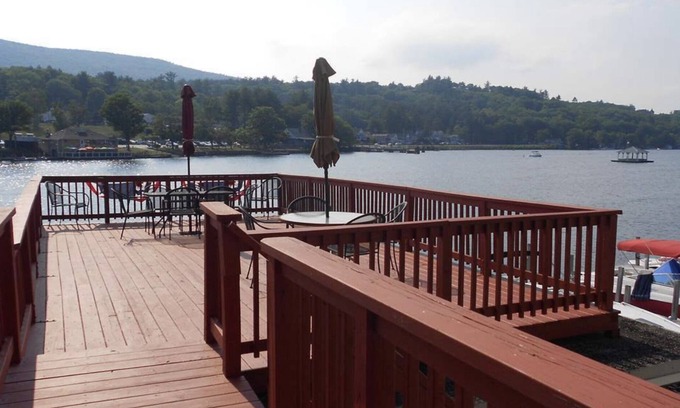 Alton Bay House | Lakefront House at Winnipesaukee with Hot Tub & Stunning Views