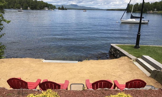 Gilford Apartment | Exceptional Winnipesaukee Waterfront Rental in Gilford, NH