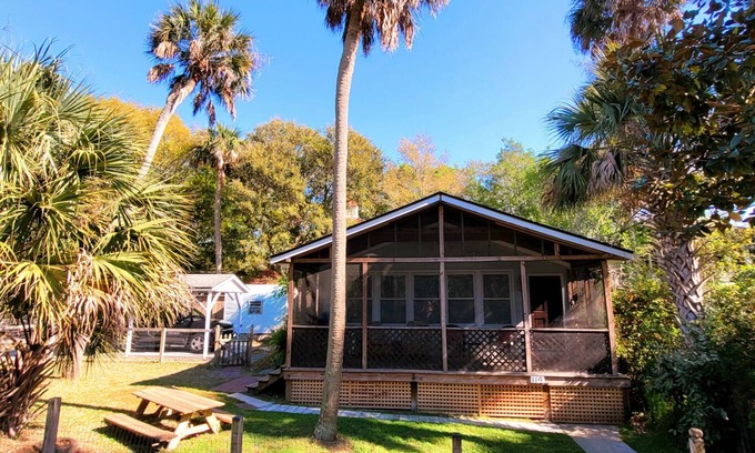 Folly Beach House | Folly's Best Kept Secret: Steps to the Beach & Ocean Views