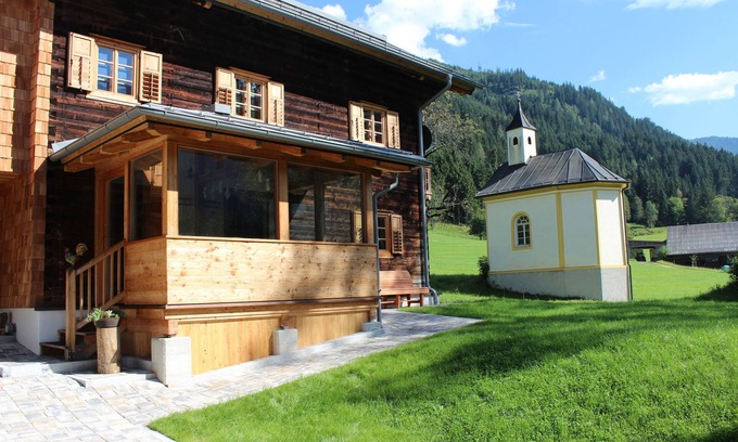 Untertauern Apartment | Discover Nature's Joy: Family-Friendly Hotel with Spa & Pool