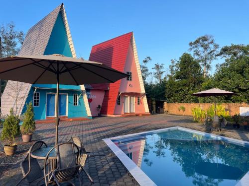 Kemasik Cabin | Budget-Friendly WIWI Village with Pool & Family Amenities