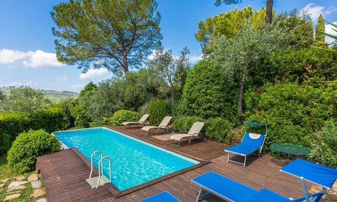 San Casciano in Val di Pesa Villa | Private Villa with Pool, A/C and Panoramic Views Await