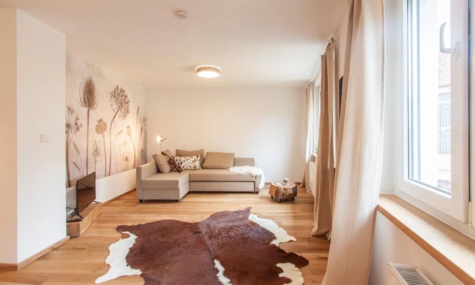 Wurzburg City Centre Apartment | Delightful Stay at Wohnen am Bäckerbrunnen with Kitchen
