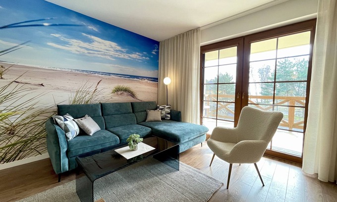 Trzebiatow Condo | Seaside Retreat with Spa, Hot Tub & Pet-Friendly Perks
