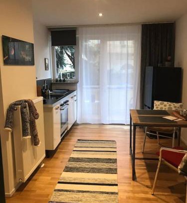 Wurzburg City Centre Apartment | Modern City Center Apartment in Würzburg with Balcony