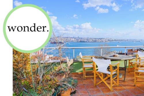 Kabatas Apartment | Wonder Homes- Spectacular View 6BR, 2BA, Rooftop