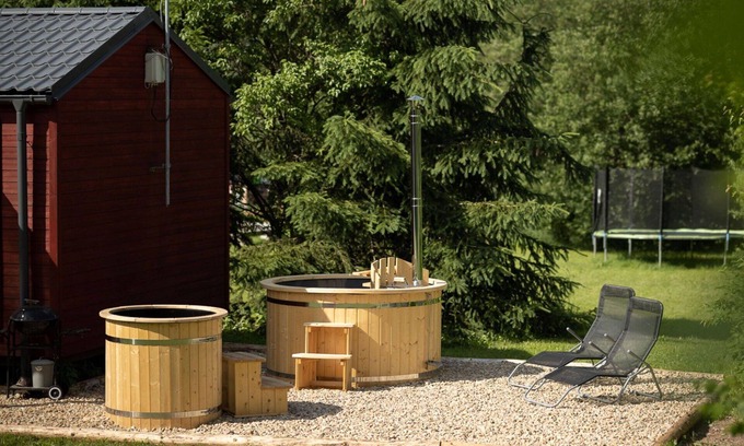 Dolni Branna House | Cozy Villa for 4 with Hot Tub, WiFi & Pet-Friendly Perks