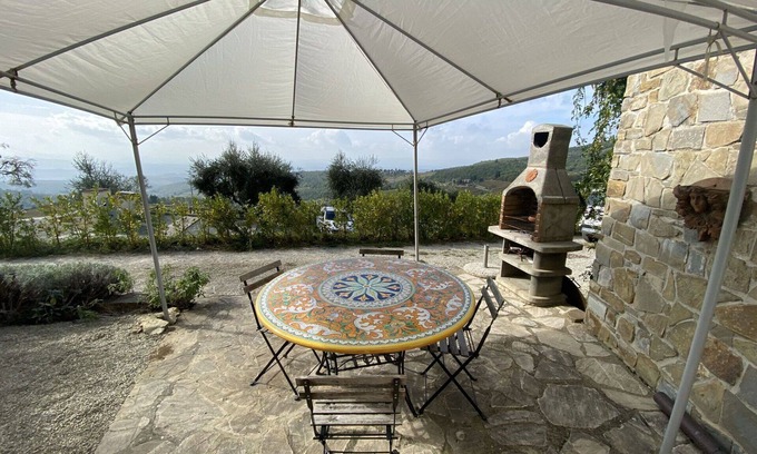 Castellina in Chianti House | Private Villa with A/C, Pets Welcome & Panoramic Views