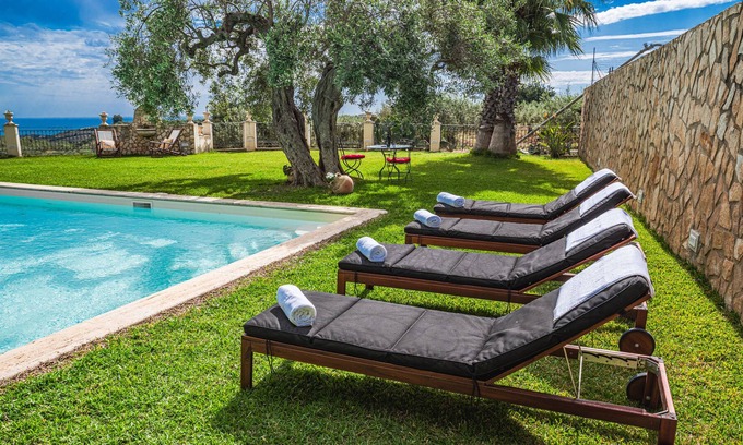 Ribera Villa | Wonderful ancient property surrounded by greenery with pool, 5 km from the beach