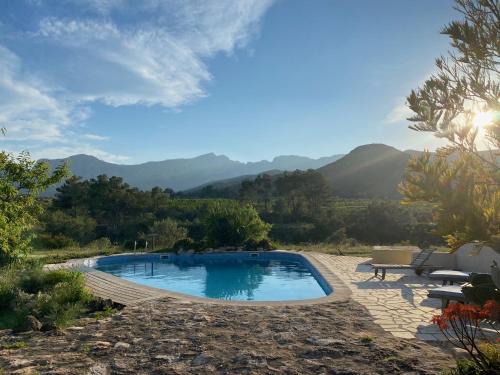 Rasquera House | Exceptional Finca in Burga Valley with Ocean Views & Pool