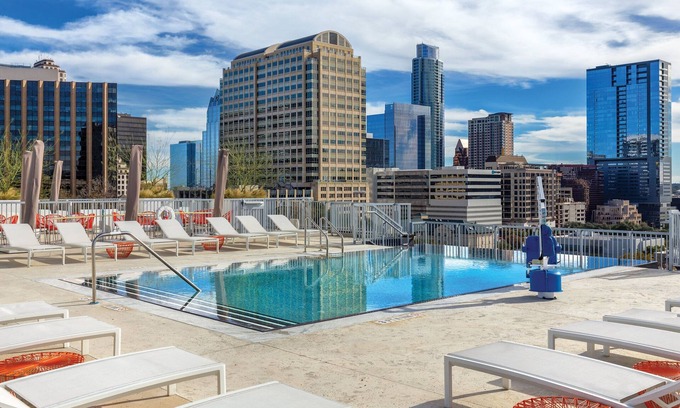 Civic District Condo | Inviting Downtown Austin 2BR Suite with Pool and Breakfast