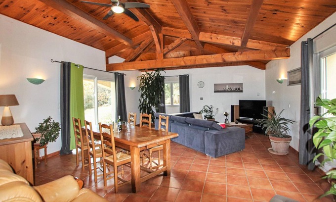 Saint-Julien-de-Peyrolas House | Experience Nature and Sun in Our Family-Friendly Retreat