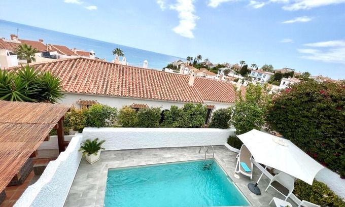 Chimenea Villa | Tranquil House by the Sea with Pool & High Guest Ratings