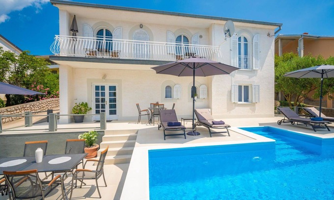 Klenovica House | Elegant Private Villa with Pool, Ocean Views & 10 Guest Capacity