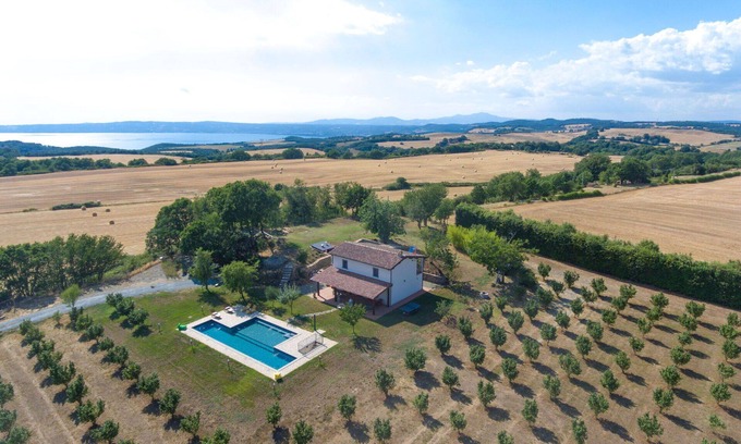 Bagnoregio Villa | Idyllic Villa with Private Pool and Panoramic Views