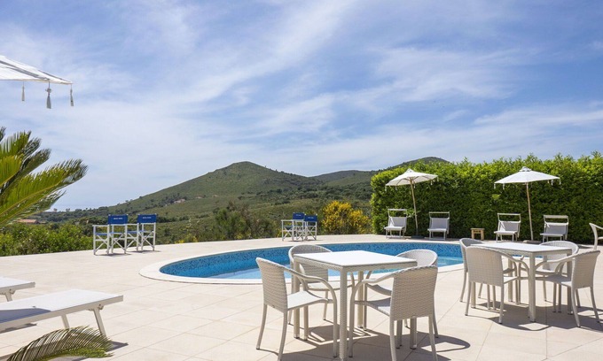 Itri Villa | Inviting Villa for 11 with Pool, Ocean View, and Pets Welcome