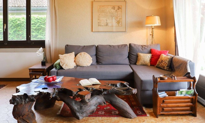 Bouveret House | Inviting Villa for 4 with WIFI, Pets Welcome & Spa Access