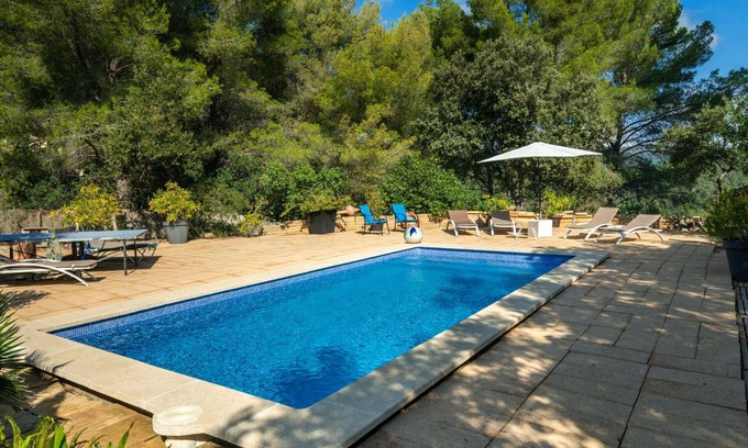 Urbanitzacio Es Verger House | Elegant Private Villa with Pool and Panoramic Ocean Views