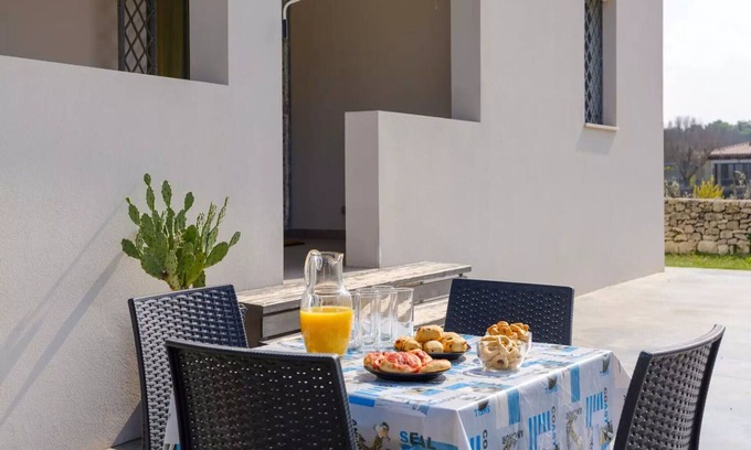 Roca Vecchia Villa | Inviting Private Villa Near Otranto with Ocean View & Hot Tub