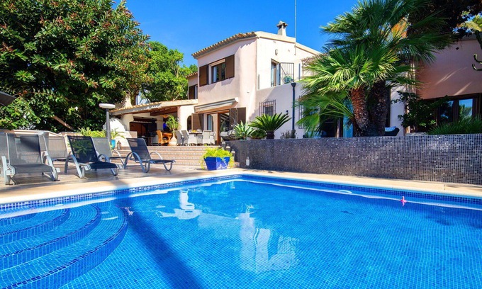 Urbanitzacio la Fustera Villa | Private Villa with Pool, Hot Tub & Ocean View Awaits You