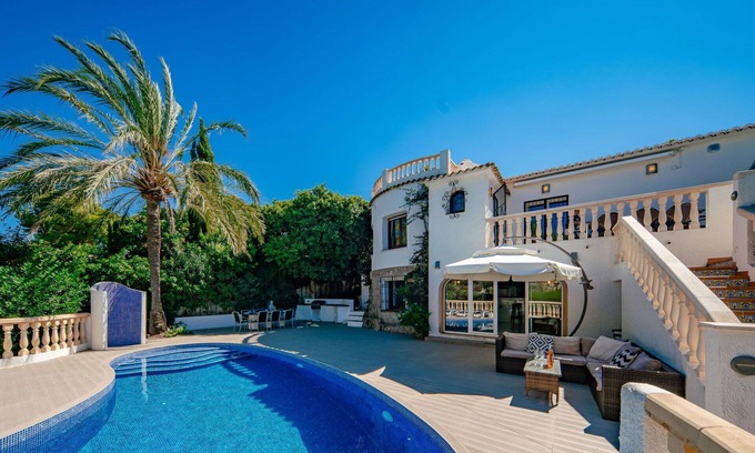Balcon del Mar House | Wonderful private villa for 8 guests with private pool, A/C, WIFI, TV and patio