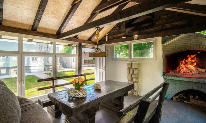 Piroviste House | Private Villa for 8 with Pool, Hot Tub & Lake Views