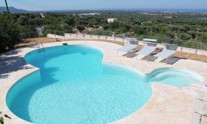 Fasano Villa | Idyllic Trullo with Large Pool & Spectacular Sea Views