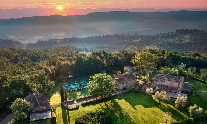 Greve in Chianti Villa | Villa Greve: Family-Friendly Retreat with Pool Access
