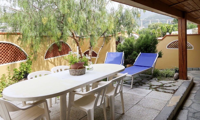 Sanremo House | Inviting Villa for 9 Guests with Oceanfront Views & A/C