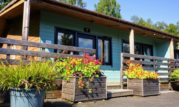 Killin Cabin | Guest Rated 10/10 at Woodland Pine Lodge, Loch Tay