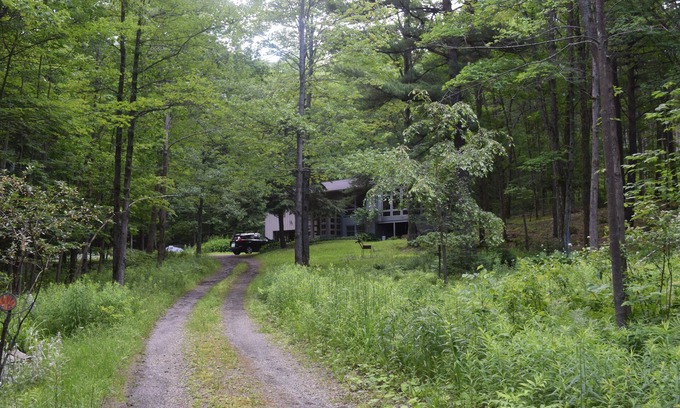 Etna House | Secluded Retreat Near Cornell with Family and Pet Amenities
