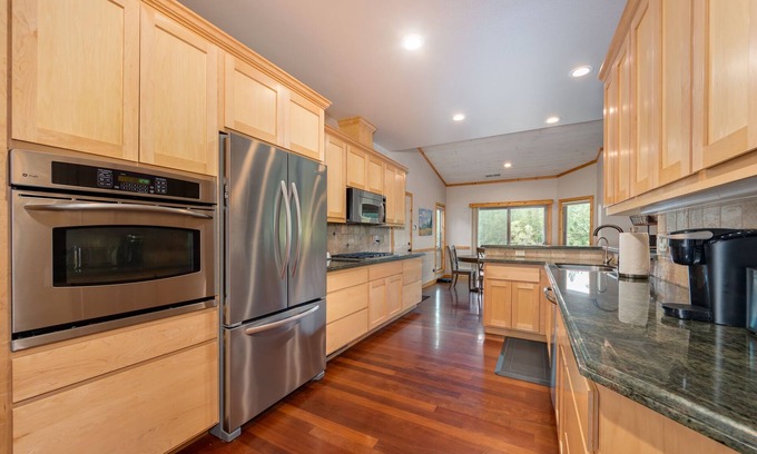 Forest Meadows House | Woodland Retreat: Family-Friendly Getaway with Pool & Breakfast