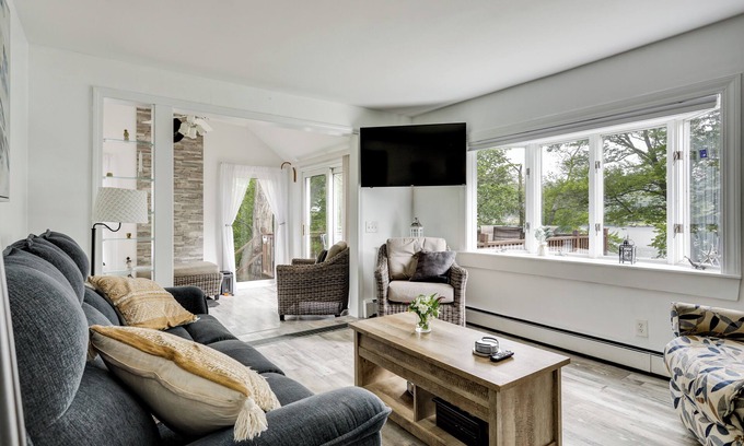 Forest Grove House | Inviting Worcester Home on Indian Lake with Boat Dock Access