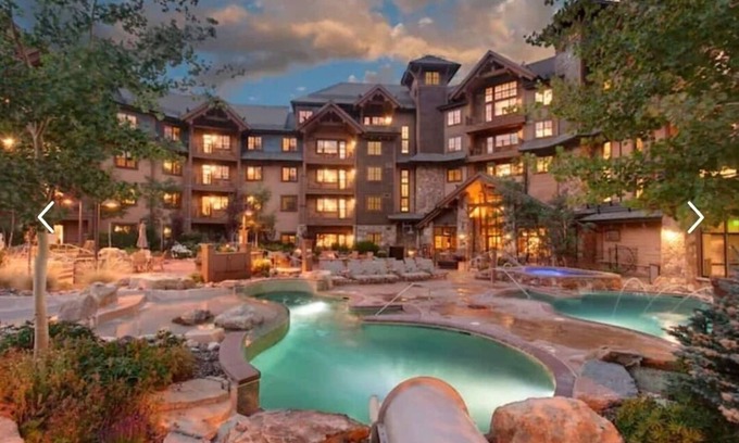 Breckenridge Condo | Deluxe Ski-In/Out Condo with Private Pool and Spa Amenities