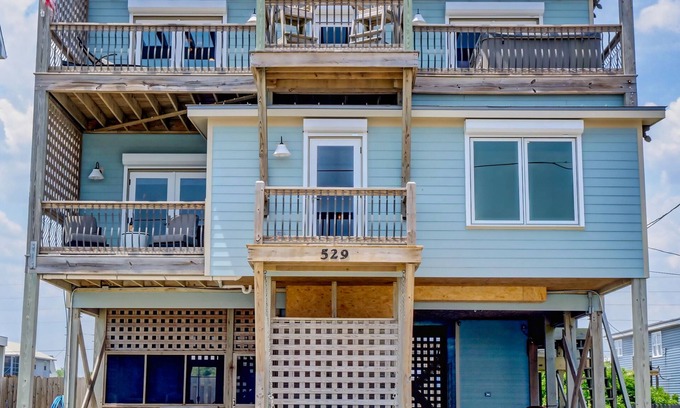 Ocean City Beach House | Indulge in a Beachfront Retreat with Private Pool & Spa