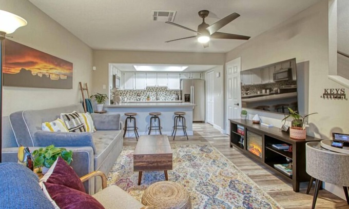 Dobson Ranch Apartment | Trendy Condo at Wrigley's Home Plate in Mesa with Pool