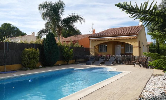 Les Tres Cales House | Relax at Xalet piscina privada Ibiscus with Oceanfront Views