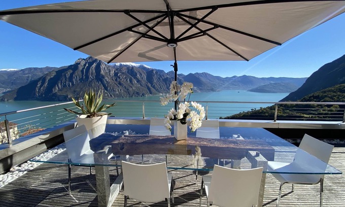 Fonteno Apartment | Escape to Xino Terrace View: Pet-Friendly Lake Retreat