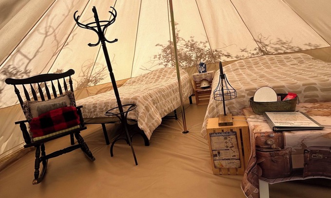 Rosedale Cabin | #Y1 Fossil Retreat Yurt- 2 Double beds- Pet friendly