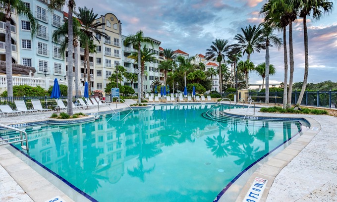 Palm Coast Resort | Convenient Yacht Harbor Condo with Spa & Golf Access