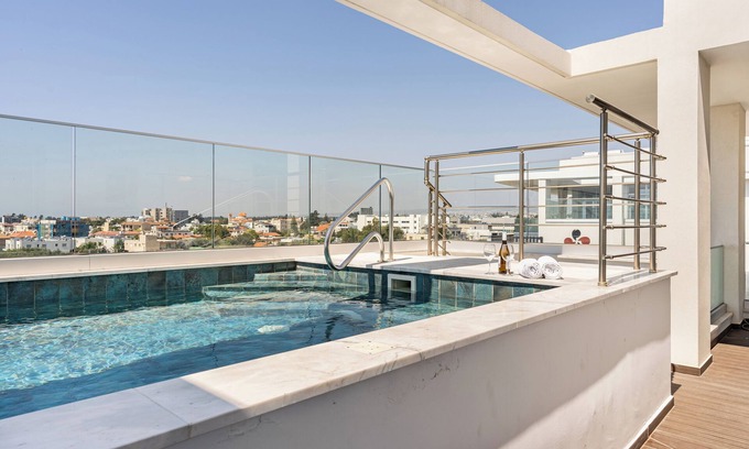 Limassol Apartment | Indulge in YAMAS Urban Living with a Private Pool & Ocean View