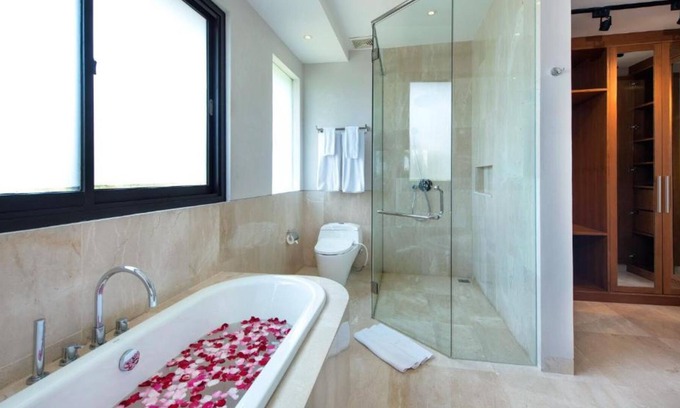 Kutuh Villa | Yamuna 4 BR Private Pool Cliff frontage w/Ocean View #A1