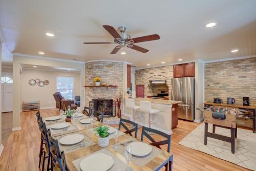Medical Center District House | Yellow Stone: Delightful Chef's Kitchen & Inviting Patio