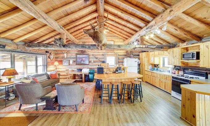 Big Sky Cottage | Charming Montana Cabin Steps from Yellowstone Park Adventures