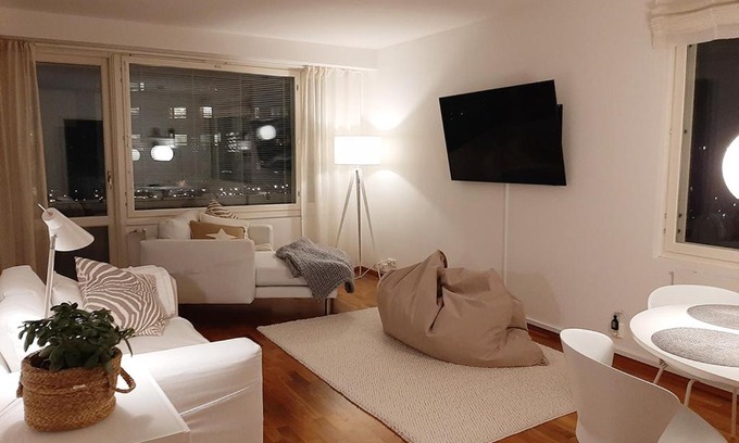 Turku Apartment | Bright and Cozy Three-Bedroom Near the University