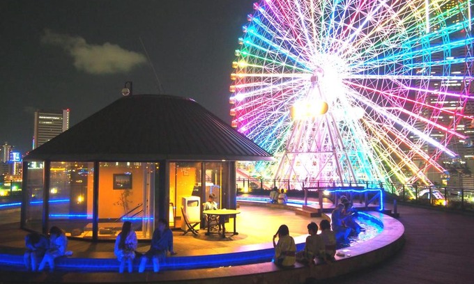 Yokohama City Centre Hotel | Relax at Yokohama Minatomirai Manyo Club with Hot Tub Access