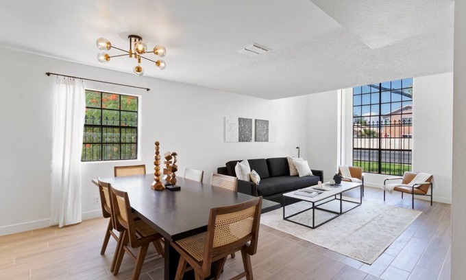Las Vegas House | Modern Minimalist Townhome with Pool & Pet-Friendly Amenities