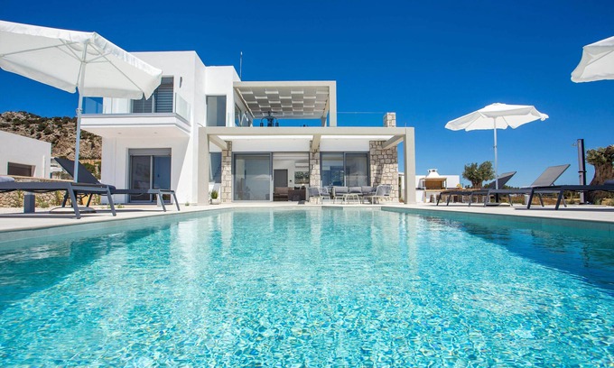 Afandou Villa | Discover Your House In Rhodes with Ocean Views & Pool