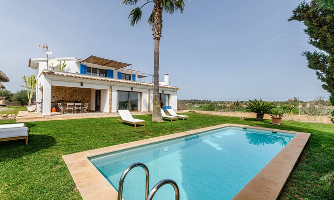 Maria de la Salut Villa | Family-Friendly YourHouse Carrera Plana with Pool & Garden