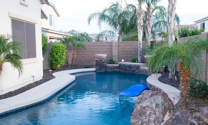 Shamrock Estates House | Discover Your Sun Valley Escape: Poolside Bliss in Gilbert